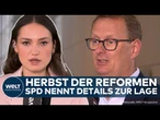 BUNDESTAG: Generaldebatte zum Haushalt 2025! SPD äußert sich zum Herbst der Reformen von Merz