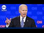 Biden team tries to smooth concerns after shaky debate performance