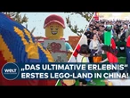 SHANGHAI: Trotz schwieriger Wirtschaftsbeziehungen zu China - Erstes Lego-Land eröffnet!