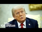 Trump suggests first lady's role in changing his view of Putin over Ukraine