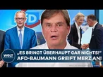 AFD-ATTACKE! "Dieser ganze links-grüne Unsinn!" Baumann zerlegt Steuerpläne der Koalition