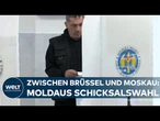 MOLDAWIEN: Wahlbeeinflussung durch Russland! Präsidentin Sandu vor möglichem Machtverlust
