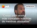 Boulos responde sobre aborto legal e chora ao citar trabalho da mãe: 'Prometi que vou cumprir a lei'