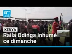 Kenya : l'opposant kenyan Raila Odinga est enterré ce dimanche dans son fief • FRANCE 24