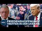 UKRAINE: Selenskyj plant Treffen mit Vance und Trump - Sondergesandter Kellogg kommt