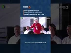 Presidente Lula afirmou nesta 4ª feira (28) que a população não pode votar em qualquer “tranqueira”
