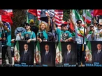 Des Iraniens manifestent devant un stade du Mondial avant le match de l'Iran