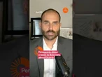 Perseguição afetou a saúde de Bolsonaro, afirma Eduardo