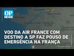 Voo da Air France com destino a SP faz pouso de emergência na França | O POVO NEWS