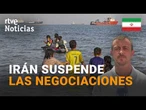 IRÁN FRENA las NEGOCIACIONES con EE.UU. por los ATAQUES en el LÍBANO de ISRAEL | RTVE Noticias