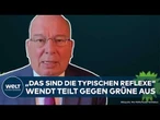 DEUTSCHLAND: "Das sind die typischen Reflexe" Rainer Wendt teilt gegen Grüne aus!
