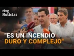 INCENDIO ALMERÍA | JUANMA MORENO ACTUALIZA en DIRECTO los ÚLTIMOS DATOS de la TRAGEDIA | RTVE