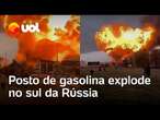 Posto de gasolina explode na Chechênia, na Rússia; veja vídeo do momento