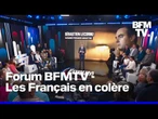 LE FORUM BFMTV - Crise politique et sociale: les Français en colère