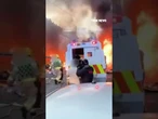 Protesters set CARS ON FIRE after Belfast stabbing by asylum seeker #foxnews #news #us #fox