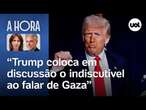 Trump repete tática para impor própria agenda ao ameaçar Gaza | Toledo e Thais Bilenky