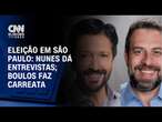 Eleição em São Paulo: Nunes dá entrevistas; Boulos faz carreata | CNN 360