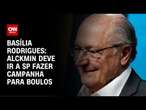 Basília Rodrigues: Alckmin deve ir a SP fazer campanha para Boulos | LIVE CNN