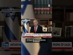 Netanyahu: "Israele vuole occupare Gaza per consegnarla a forze arabe"