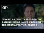 De olho na disputa presidencial, Ratinho Júnior lança vídeo com trajetória política; confira