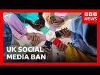 Which social media platforms will be banned for under-16s in the UK? | BBC News