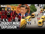 Horror ‘gas explosion’ leaves at least 90 dead at coal mine in China as urgent rescue op launched