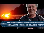 UKRAINE-KRIEG: Krim-Hammer! "Plan der Ukraine scheint aufzugehen! Genau das haben sie beabsichtigt!"