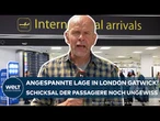 AIR INDIA FLUGZEUGCRASH: Angespannte Lage in London Gatwick! Seelsorger betreut Angehörige