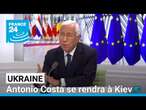 Le président du Conseil européen se rendra à Kiev lundi pour réaffirmer son soutien à l'Ukraine