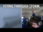 Heart-stopping moment storm chasers are battered by Hurricane Milton as they fly into 160mph swell