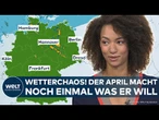 WETTER: Von freundlich sonnig bis Gewitter! Der April sorgt für Chaos am Himmel in Deutschland
