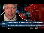 UKRAINE-KRIEG: "Das wäre eine Hiobsbotschaft!" Russen-Kessel von Pokrowsk! So ist die aktuelle Lage!