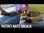 Romania scrambles F-16 jets as Russia breaches NATO airspace AGAIN