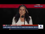 Director of National Intelligence Tulsi Gabbard says free speech must be protected 'at all costs'