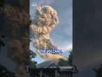 Mount Kanlaon erupts releasing giant ash cloud