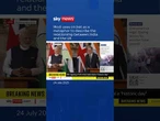 Modi uses cricket as a metaphor to describe the relationship between India and the UK