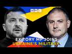 Why has a former Tory MP decide to serve in Ukraine’s military? | BBC News