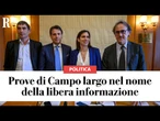 SCHLEIN, CONTE, Bonelli, Fratoianni, Magi: prove di campo largo nel nome della libera informazione