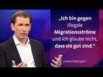 Sebastian Kurz über Migrationspolitik, Nord Stream 2 und den Ukraine-Krieg | maischberger