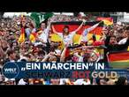 EM 2024 - „Ein Märchen“ - DEUTSCHLAND IM ACHTELFINALE - Fans feiern Sensation in Stuttgart