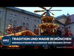 MÜNCHEN: Tradition trifft Gemütlichkeit! Weihnachtsdorf mit 52 Buden in der Residenz eröffnet!