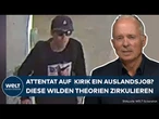 USA: Charlie Kirks Killer noch auf freiem Fuß! FBI ratlos! Wilde Spekulationen führen ins Ausland