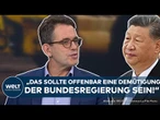 CHINA: Geplatzte Ministerreise – Peking demütigt Berlin! EU droht Strafzoll- und Rohstoff-Konflikt