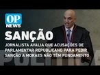 Jornalista diz que acusações de parlamentar republicano para pedir sanções a Moraes não têm sentido