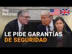 EE.UU.: TRUMP recibe a STARMER en la CASA BLANCA poniendo el foco en UCRANIA | RTVE Noticias