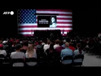 Veglia per Charlie Kirk degli studenti della Utah Valley University