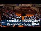 PORTUGALS REGIERUNGSKRISE: Premier Montenegro stürzt über Skandal – Neuwahlen im Mai!