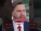 JD Vance weighs in on the Waltz nomination #shorts #whitehouse #trump #politics #cabinet #news