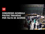 Falta de acordo trava pautas no Congresso a uma semana do recesso | CNN NOVO DIA