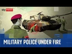 Royal Military Police 'unfit' to investigate sex offences, says whistleblower